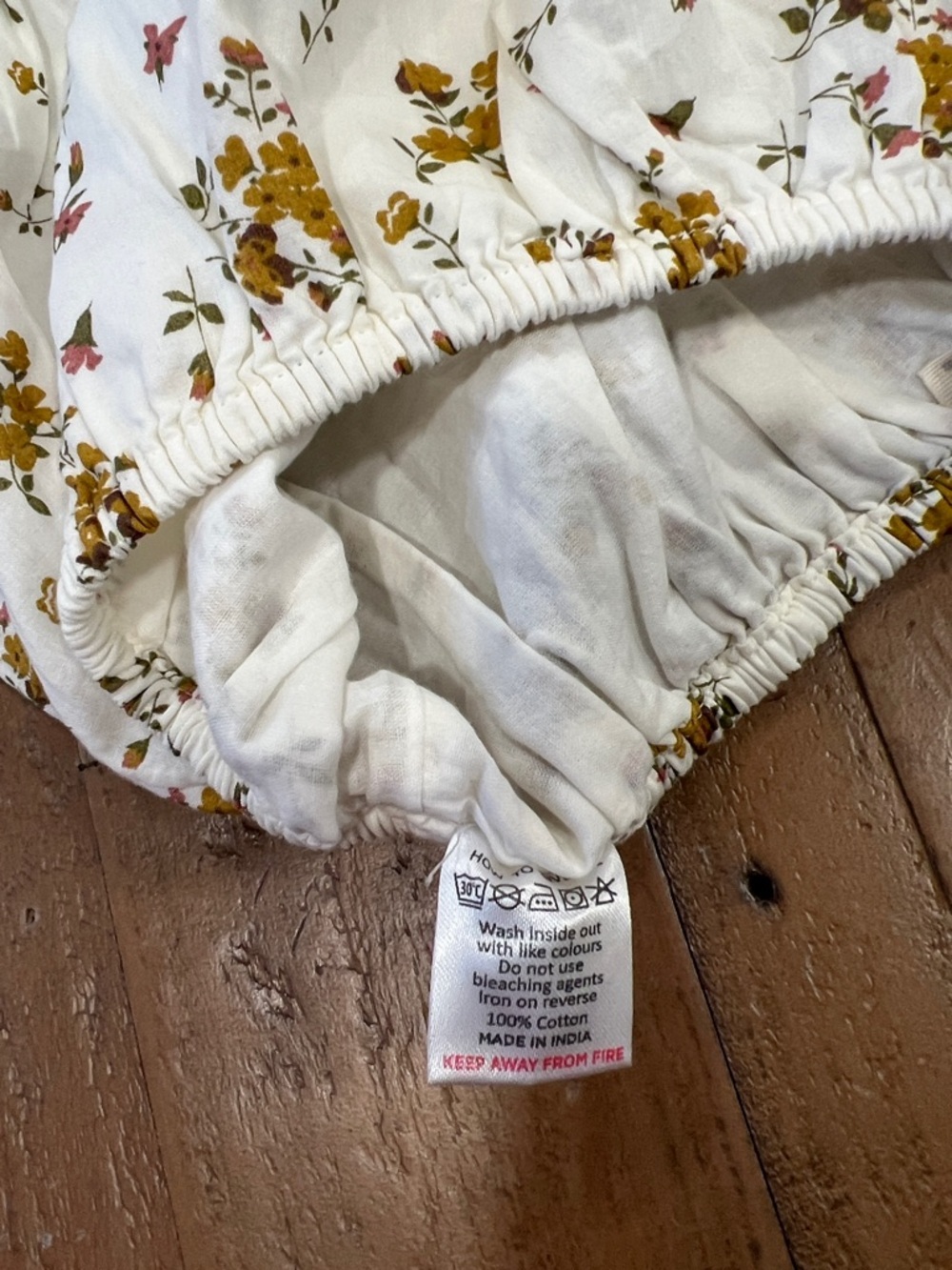 Little Cotton Clothes Golden Floral Shorts Bummies Bloomers 5-6 Years Nwt — image 5 of 6